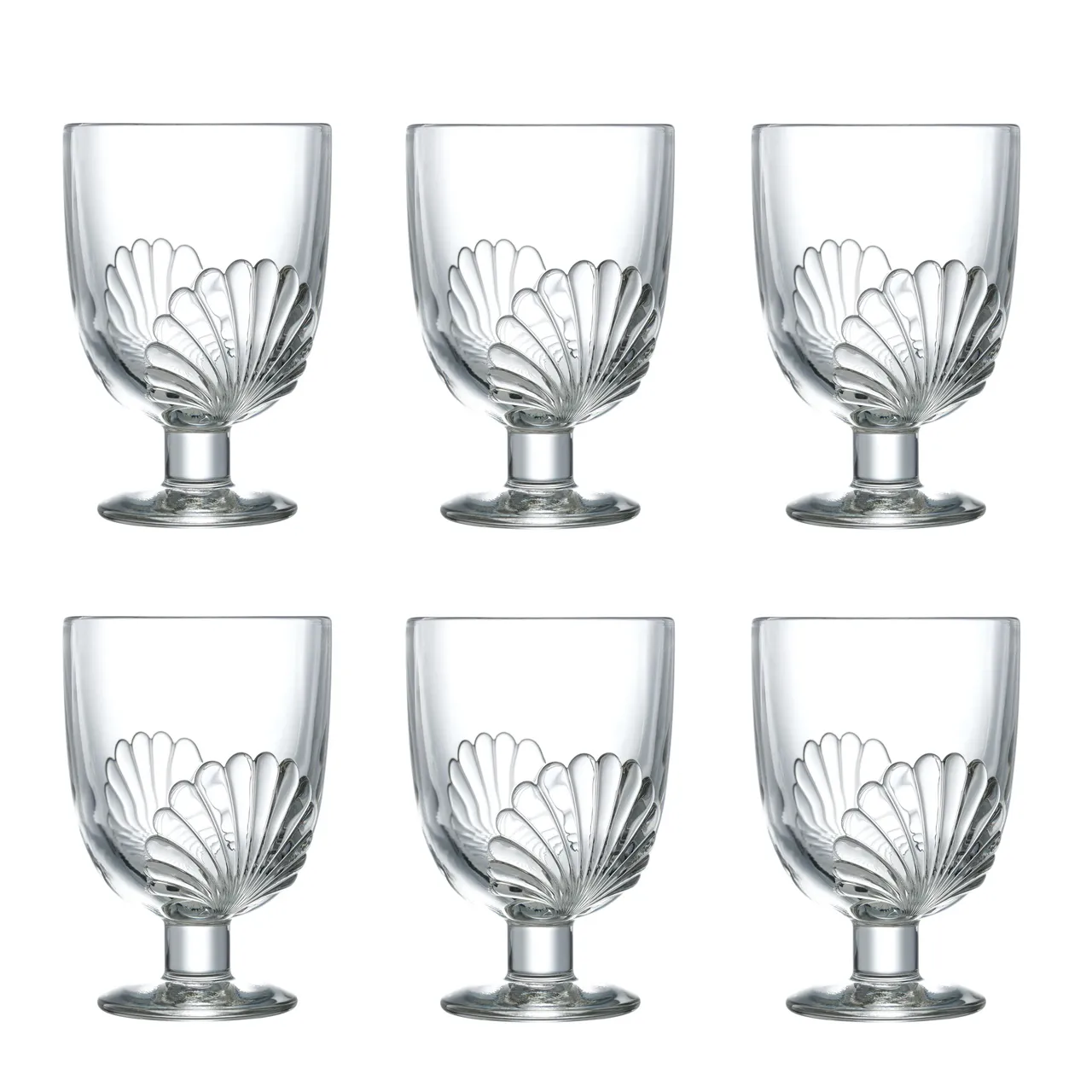 Belle-ile kieliszki do wina 290 ml, zestaw 6 sztuk, Transparent La Rochère