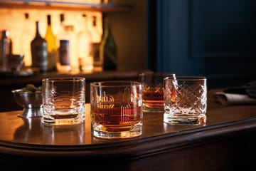 Dandy whisky kieliszek 4 Części - Jasne - La Rochère