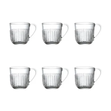 Ouessant kubek 270 ml 6‑pak - Jasne - La Rochère