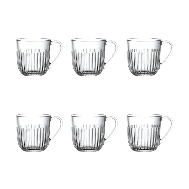 Ouessant kubek 270 ml 6‑pak - Jasne - La Rochère
