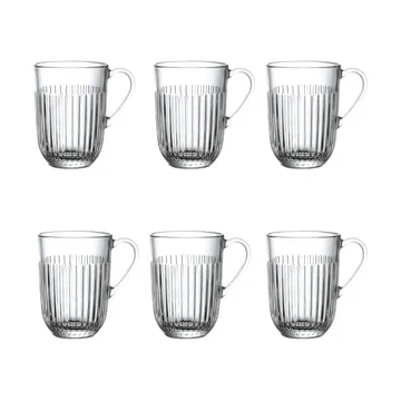 Ouessant kubek 400 ml, zestaw 6 sztuk - Jasne - La Rochère