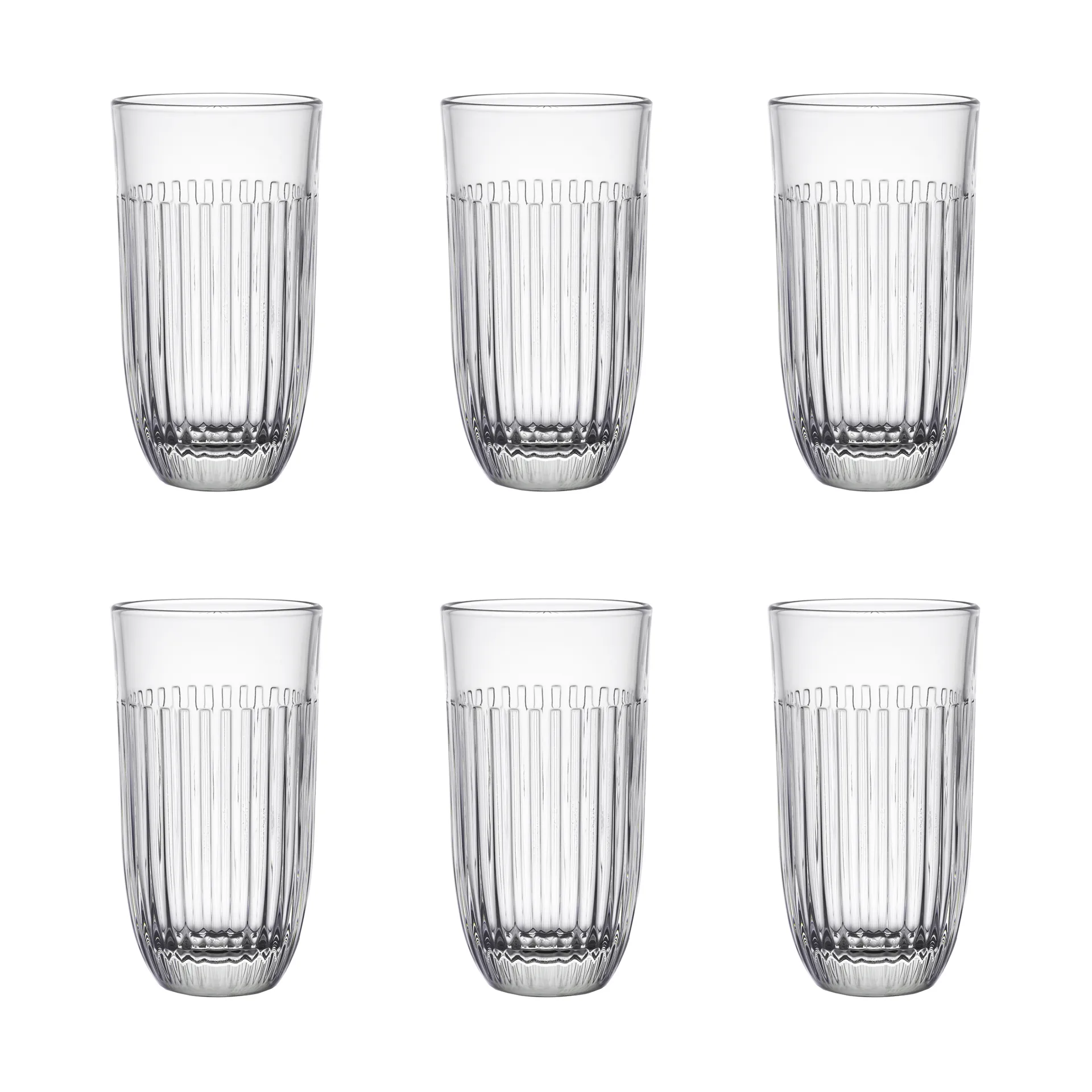 Ouessant szklanka 450 ml, 6‑pak, Jasne La Rochère