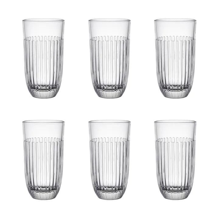 Ouessant szklanka 450 ml, 6‑pak - Jasne - La Rochère