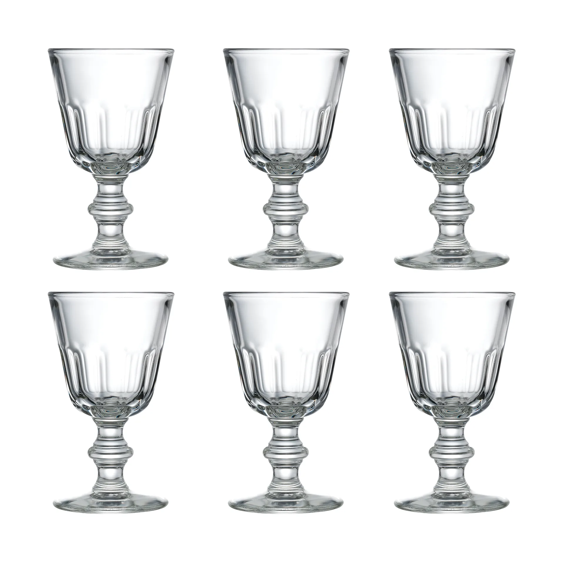 Perigord kieliszki do wina 190 ml, 6‑pak, Jasne La Rochère