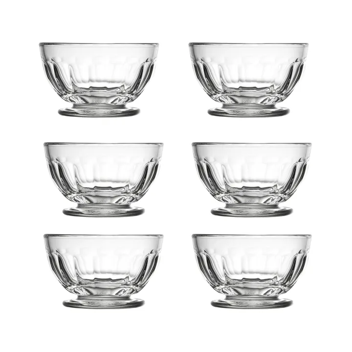Perigord miseczka deserowa mała 150 ml, 6‑pak - Przezroczyste - La Rochère