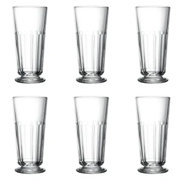 Perigord szklanki do drinków 370 ml, zestaw 6 sztuk - Przezroczyste - La Rochère