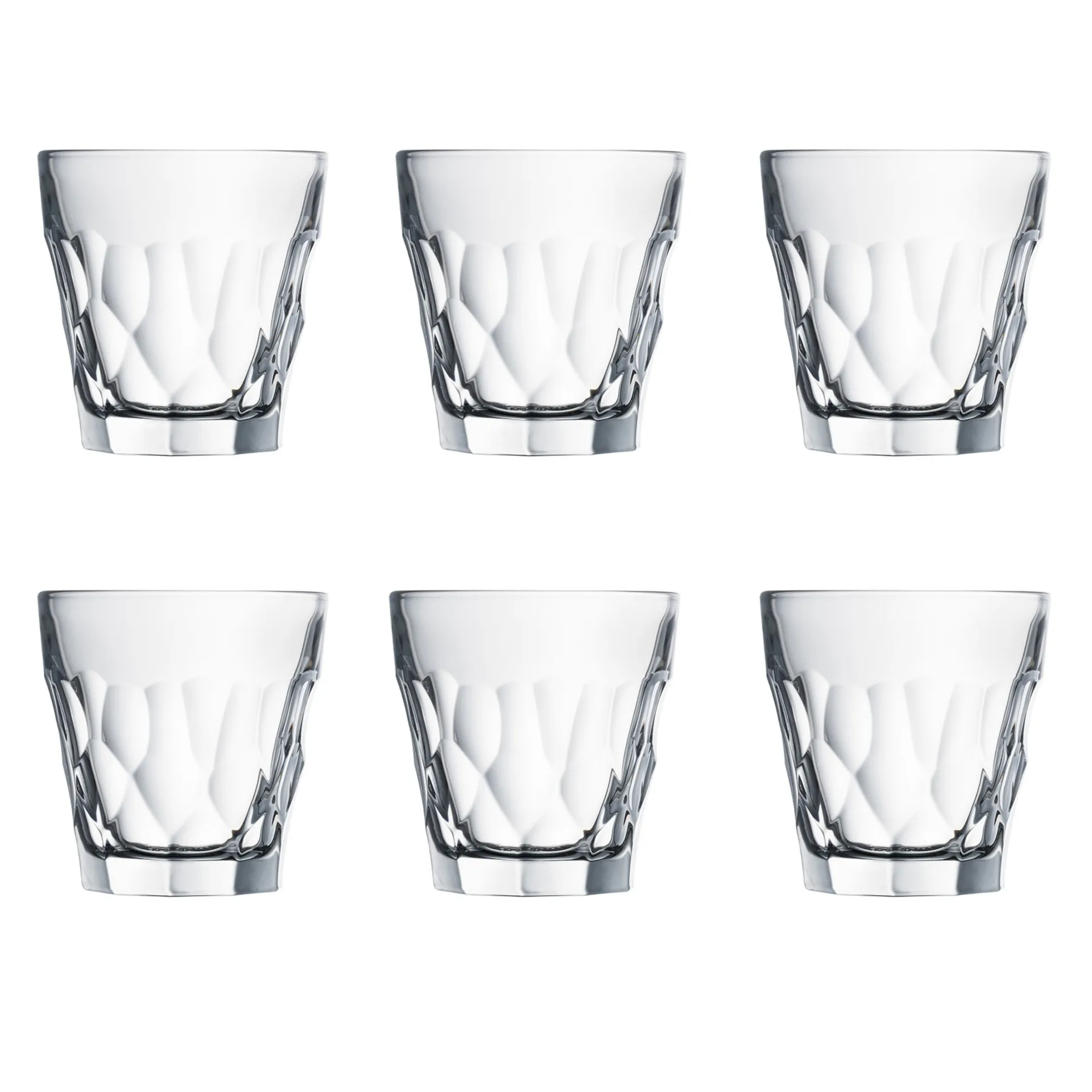 Silex szklanka do wody 290 ml, 6‑pak, Przezroczyste La Rochère