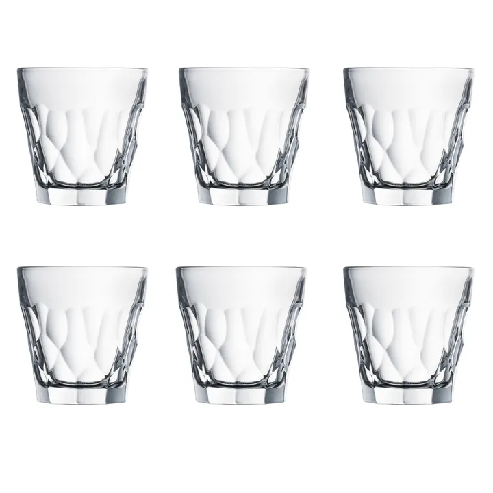 Silex szklanka do wody 290 ml, 6‑pak - Przezroczyste - La Rochère
