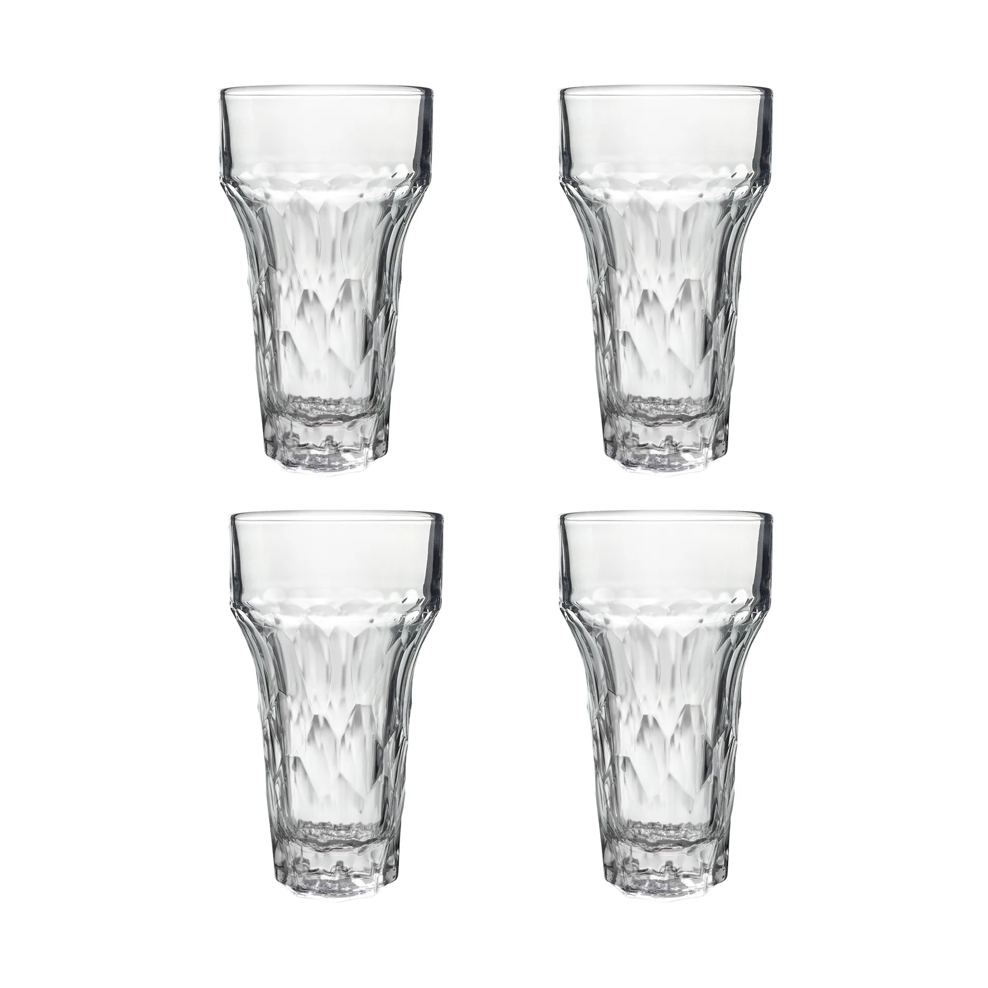 Silex szklanki do piwa 430 ml, 4‑pak, Jasne La Rochère