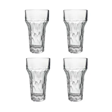 Silex szklanki do piwa 430 ml, 4‑pak - Jasne - La Rochère