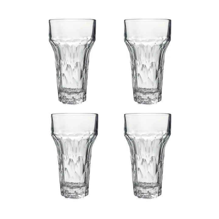 Silex szklanki do piwa 430 ml, 4‑pak - Jasne - La Rochère