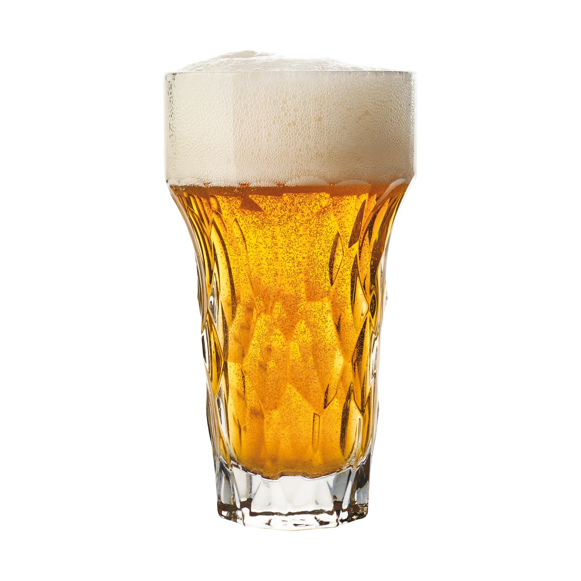 Silex szklanki do piwa 430 ml, 4‑pak, Jasne La Rochère
