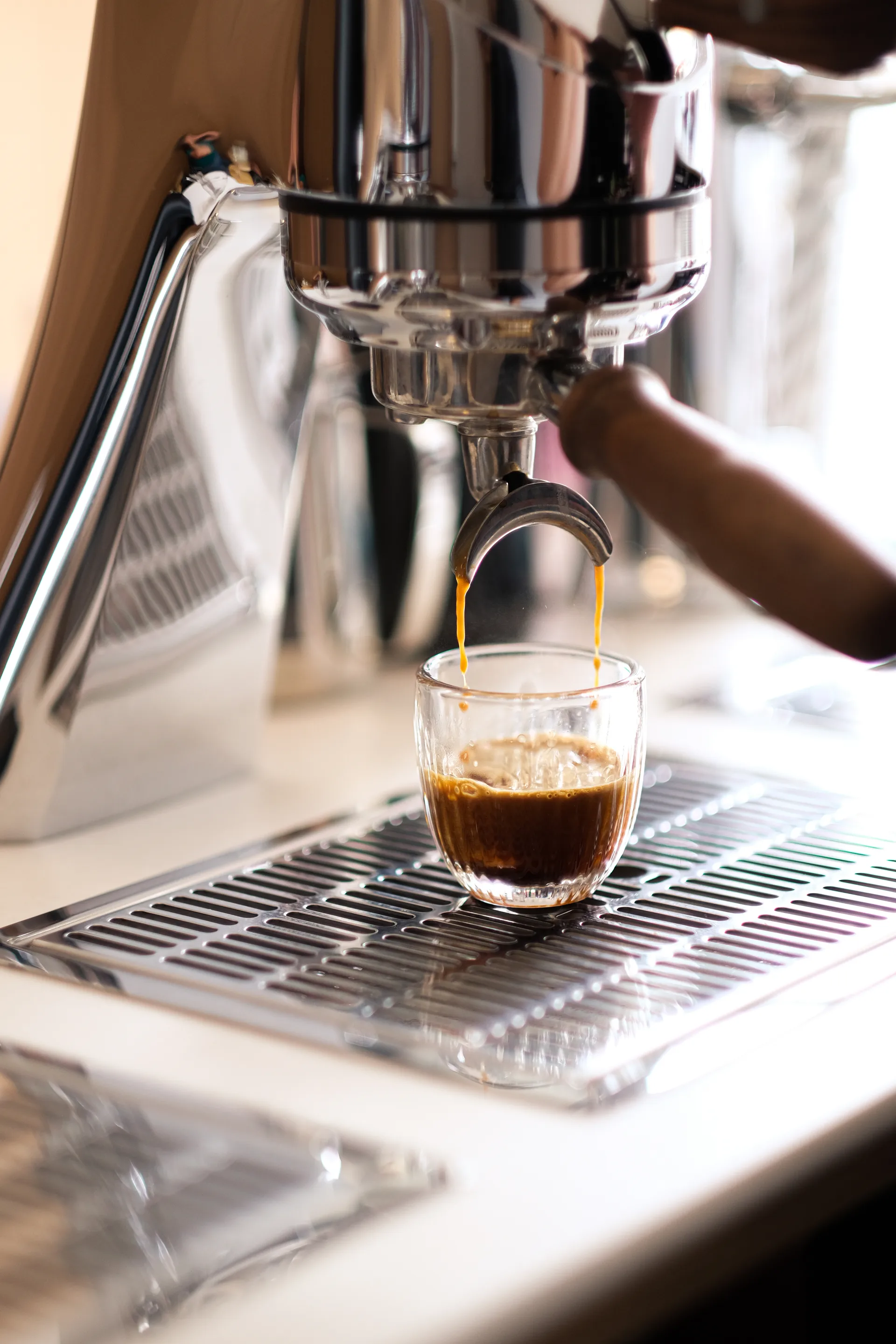 Szklanka do espresso Troquet 100 ml 4 szt, Przezroczysta La Rochère