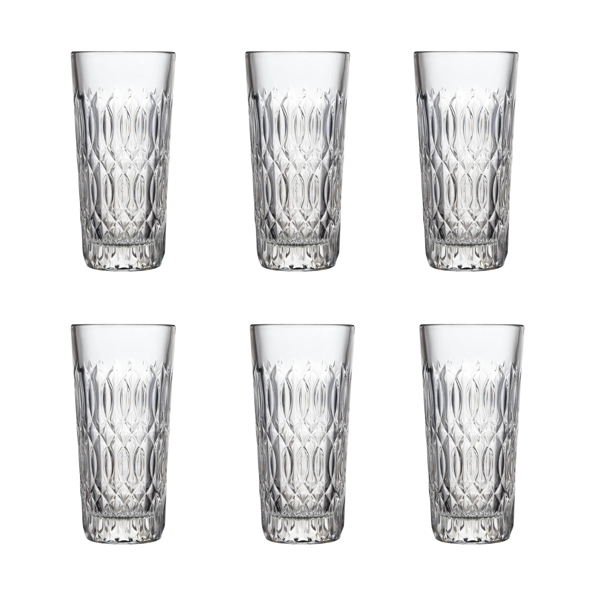 Verone szklanki do drinków 340 ml, 6 sztuk, Jasne La Rochère