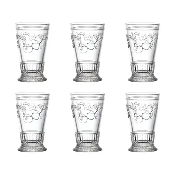 Versailles szklanki do long drinków 330 ml, 6 sztuk - Jasne - La Rochère