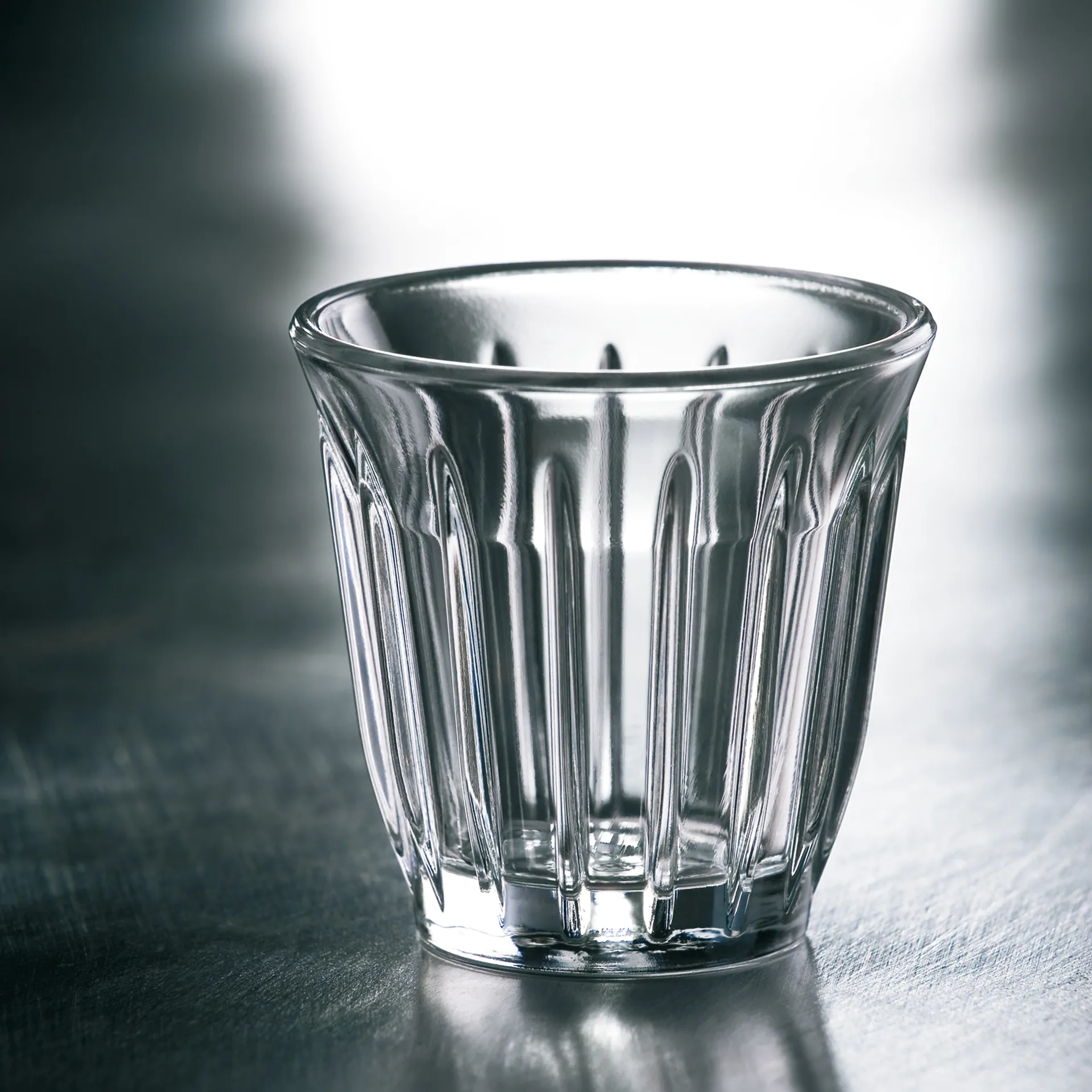 Zinc szklanki do espresso 100 ml, 6‑pak, Jasne La Rochère