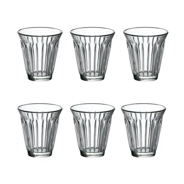 Zinc szklanki do napojów 190 ml, zestaw 6 sztuk - Jasne - La Rochère