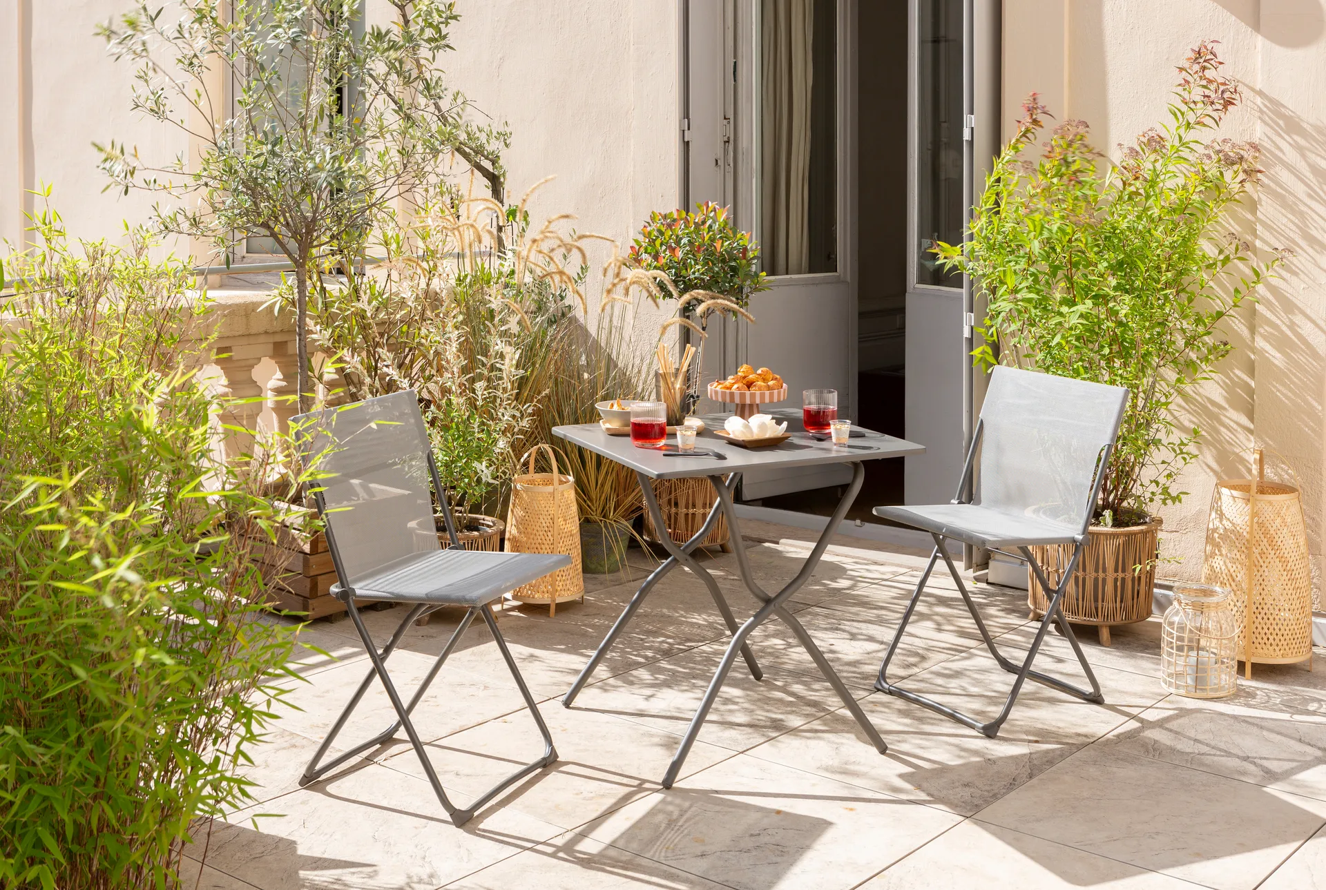 Krzesło Balcony, Titane/szare Lafuma