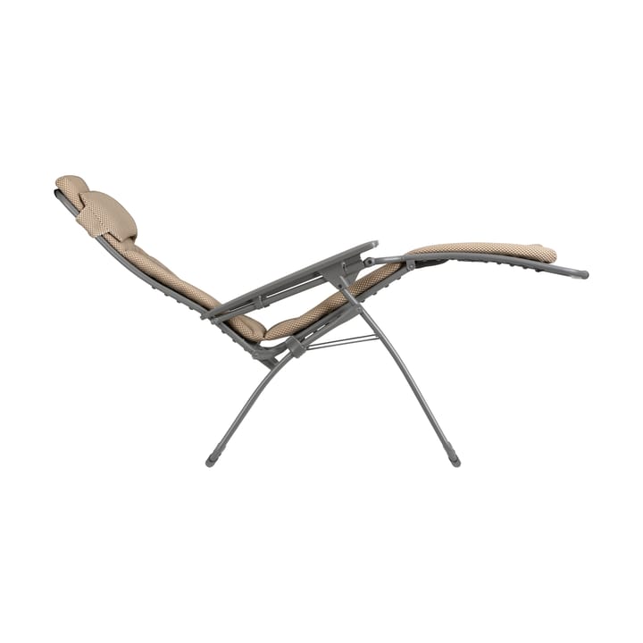 Leżak Futura BeComfort, Dark grey-Moka Lafuma