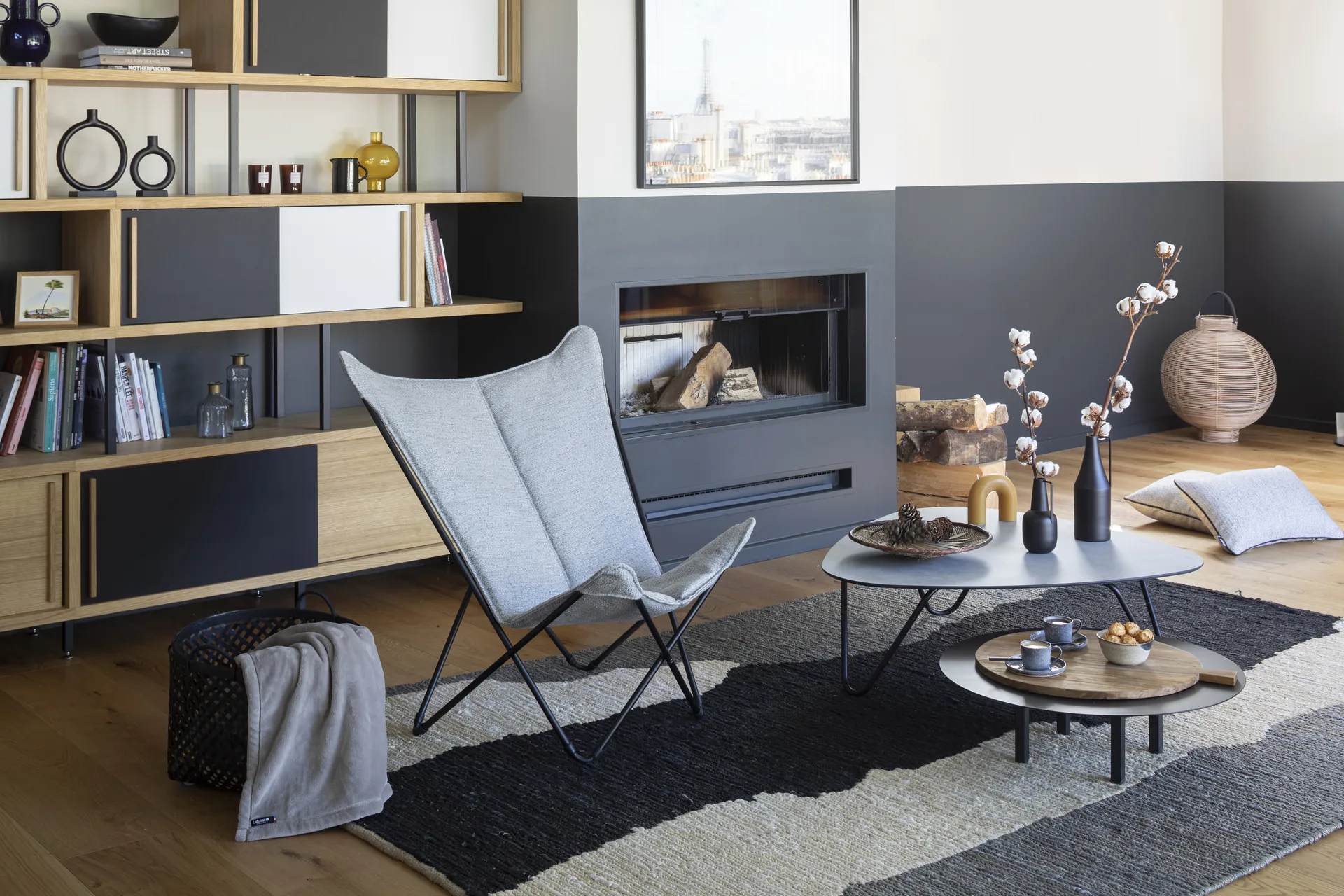 Leżak Sphinx, Sunbrella Granite Lafuma