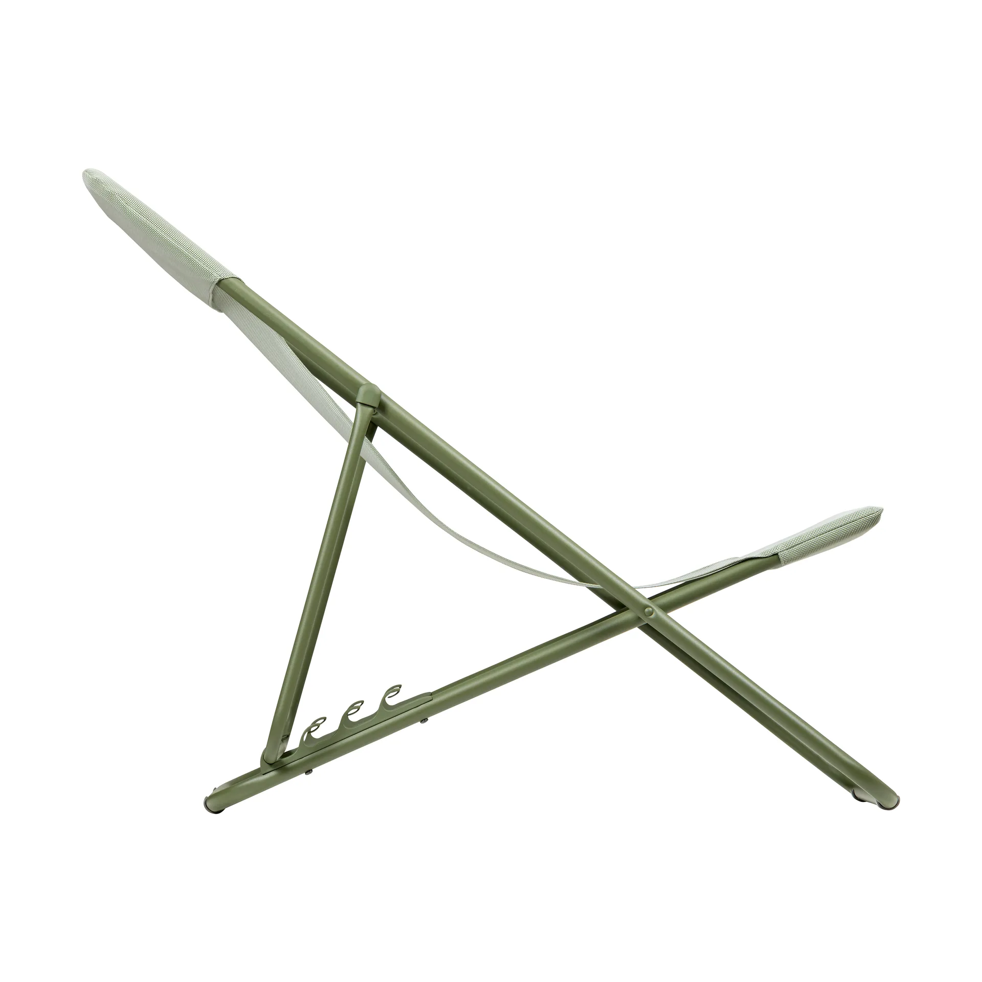 Maxi Transat Colorblock leżak, Mech (zielony) Lafuma