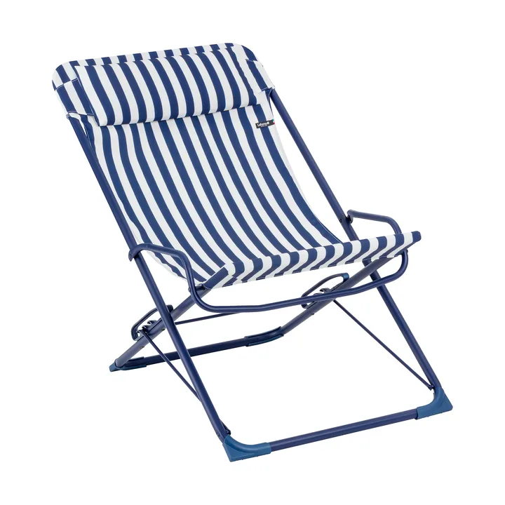 Transaswing Colorblock leżak - Rayure Indigo (niebieski) - Lafuma
