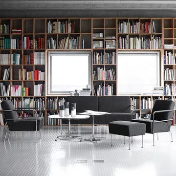 Chicago III stolik kawowy - Czarny laminat-czarny - Lammhults