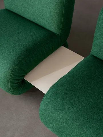 Fotel BAU - Vidar 0542 czerwony, prosty - Lammhults