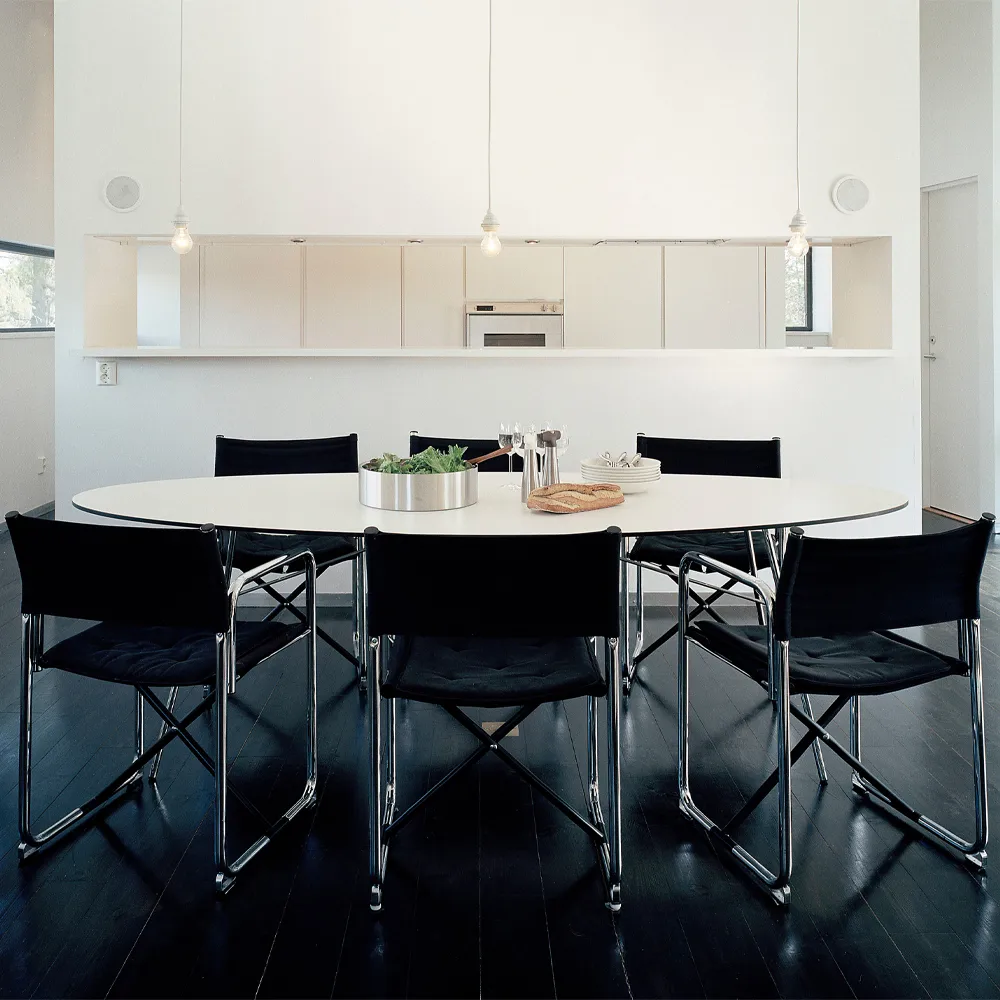 Krzesło X75-2 z podłokietnikami, Czarny-chrom Lammhults