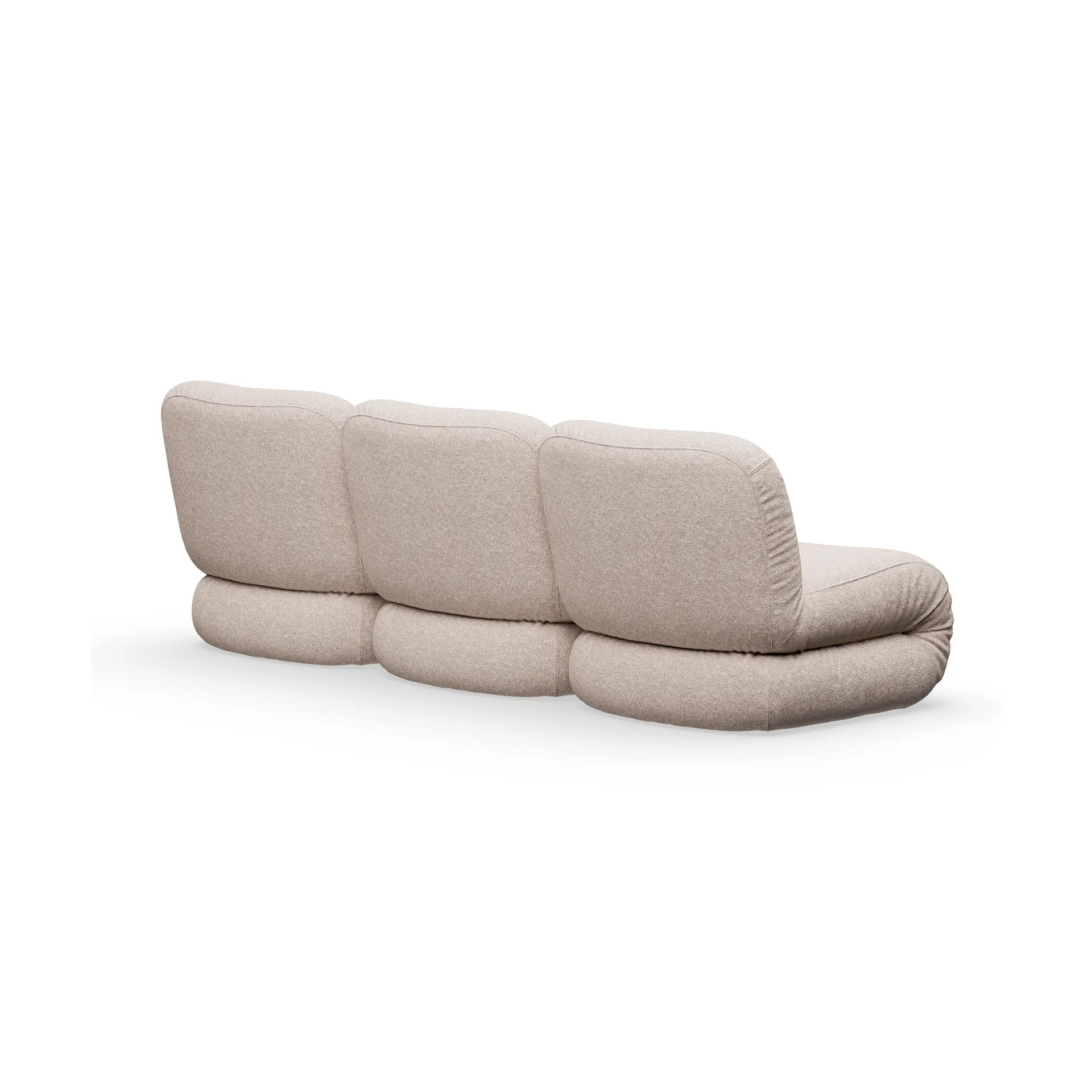 Sofa BAU 3-osobowa, Zero beige,  Lammhults