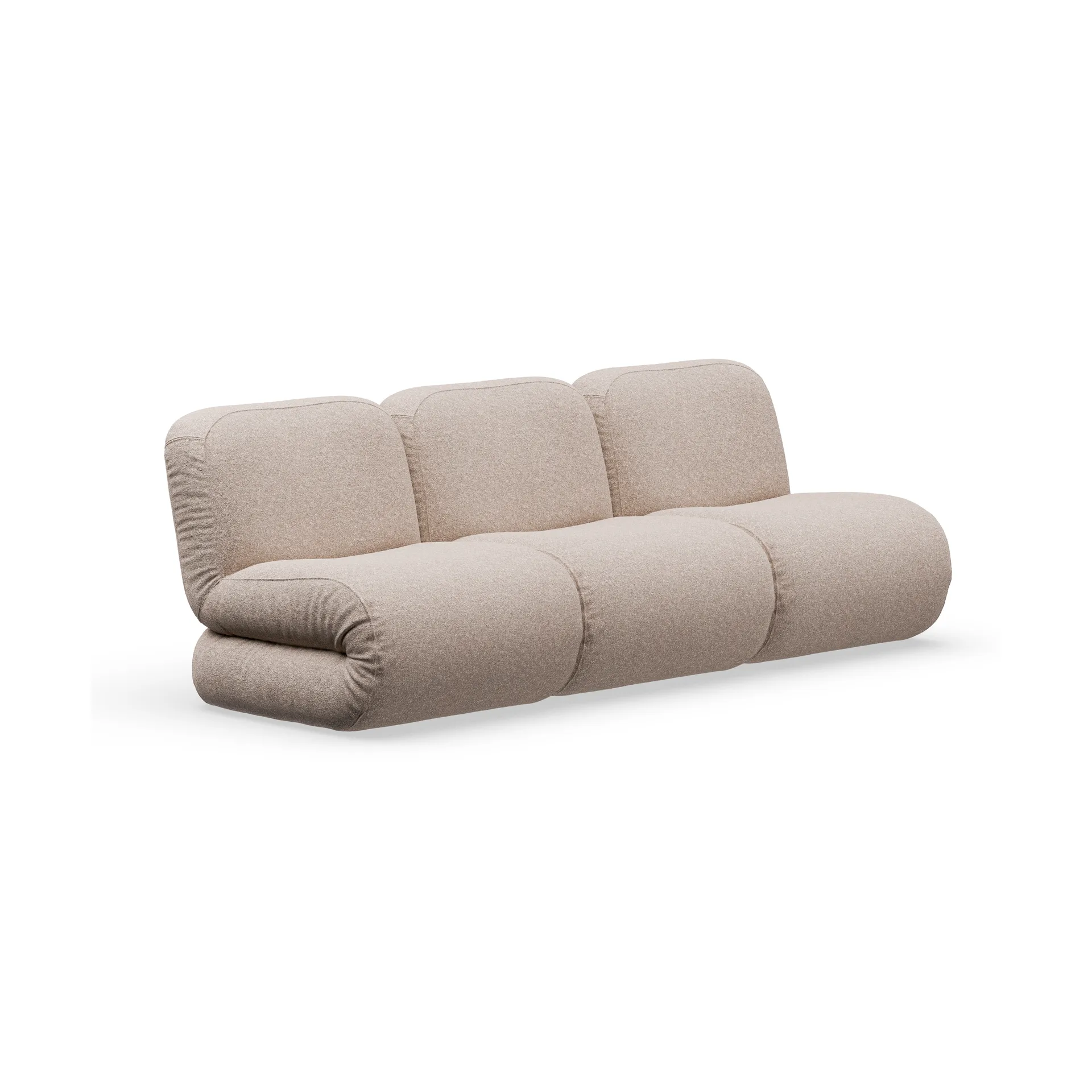Sofa BAU 3-osobowa, Zero beige Lammhults