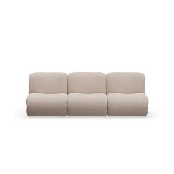 Sofa BAU 3-osobowa, Zero beige - Lammhults