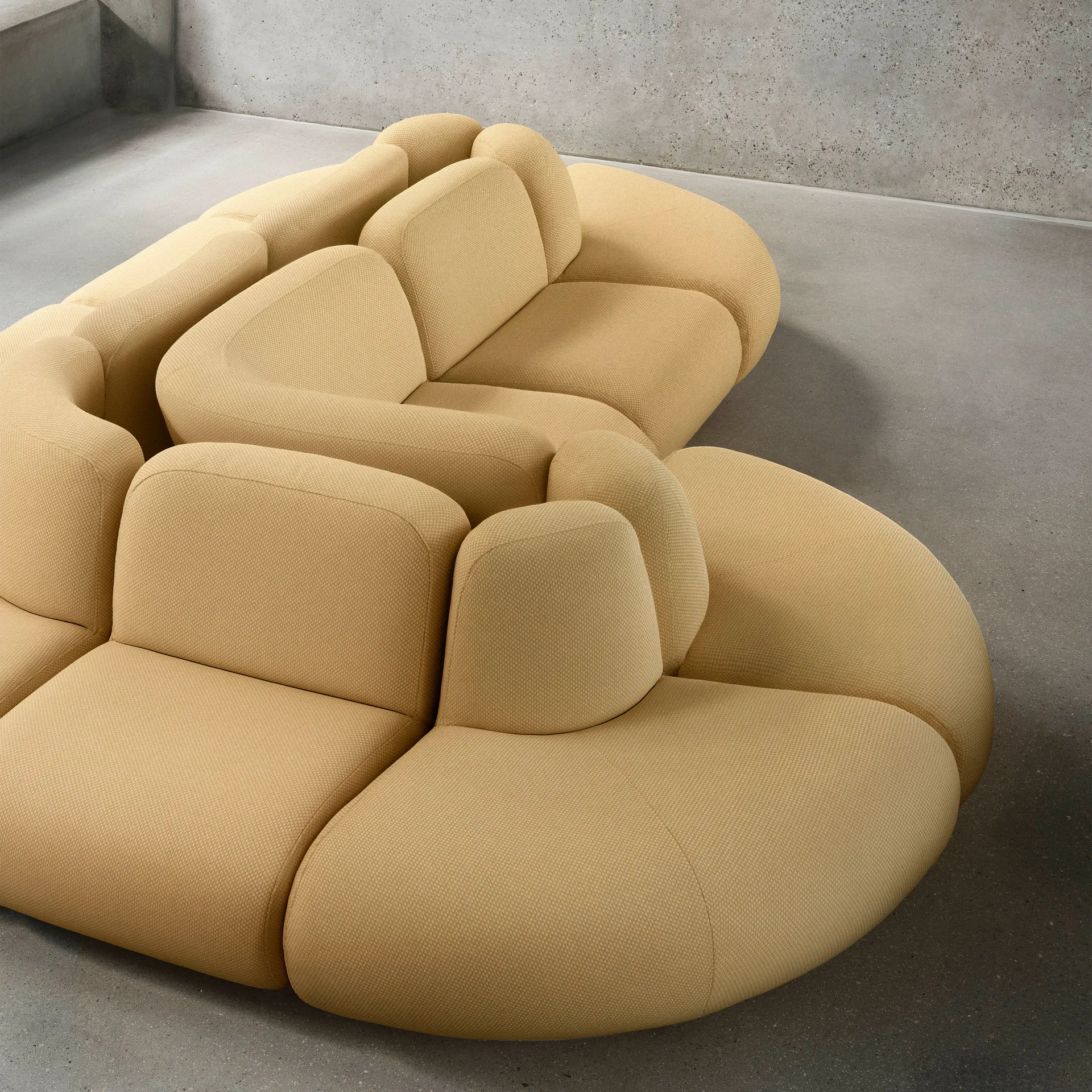 Sofa BAU 3-osobowa, Zero beige Lammhults