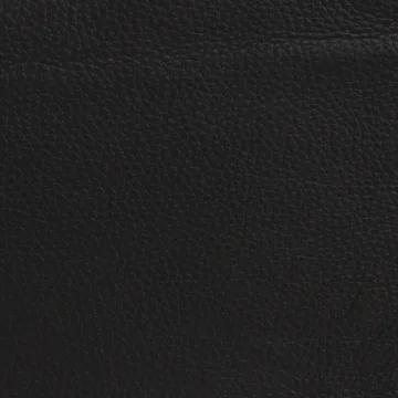 Stołek Taburett - Czarna skóra–chromowany stelaż, 45 cm - Lammhults