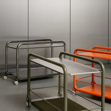 Wózek Tension - Chrom-graphit texture - Lammhults