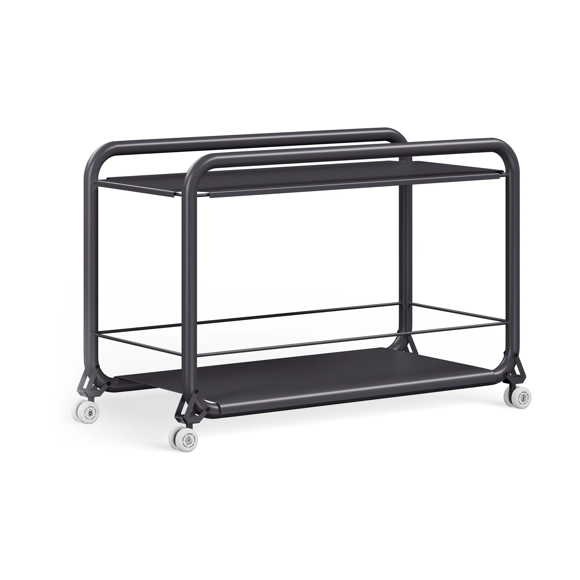 Wózek Tension, Graphit texture Lammhults