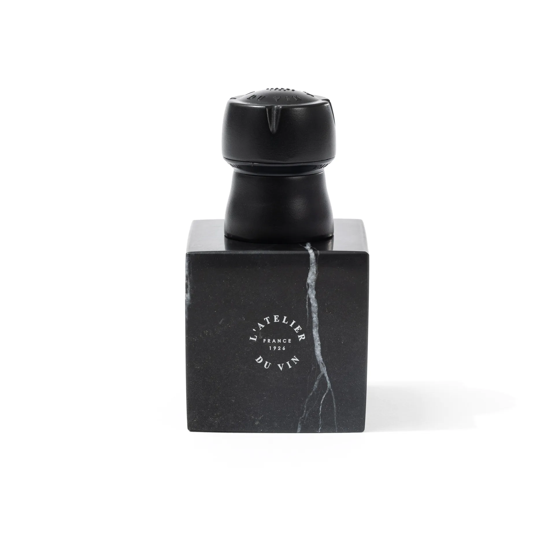 Korek do szampana, Czarny–marmurowy L'Atelier du Vin