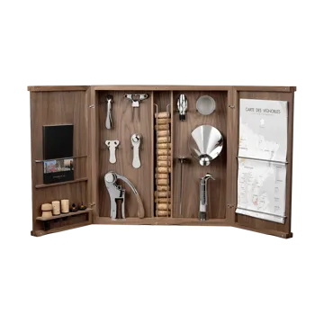Szafka na wino Cabinet d'Oeno-Curiosités - 13 elementów - L'Atelier du Vin