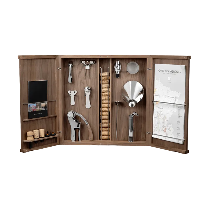 Szafka na wino Cabinet d'Oeno-Curiosités - 13 elementów - L'Atelier du Vin