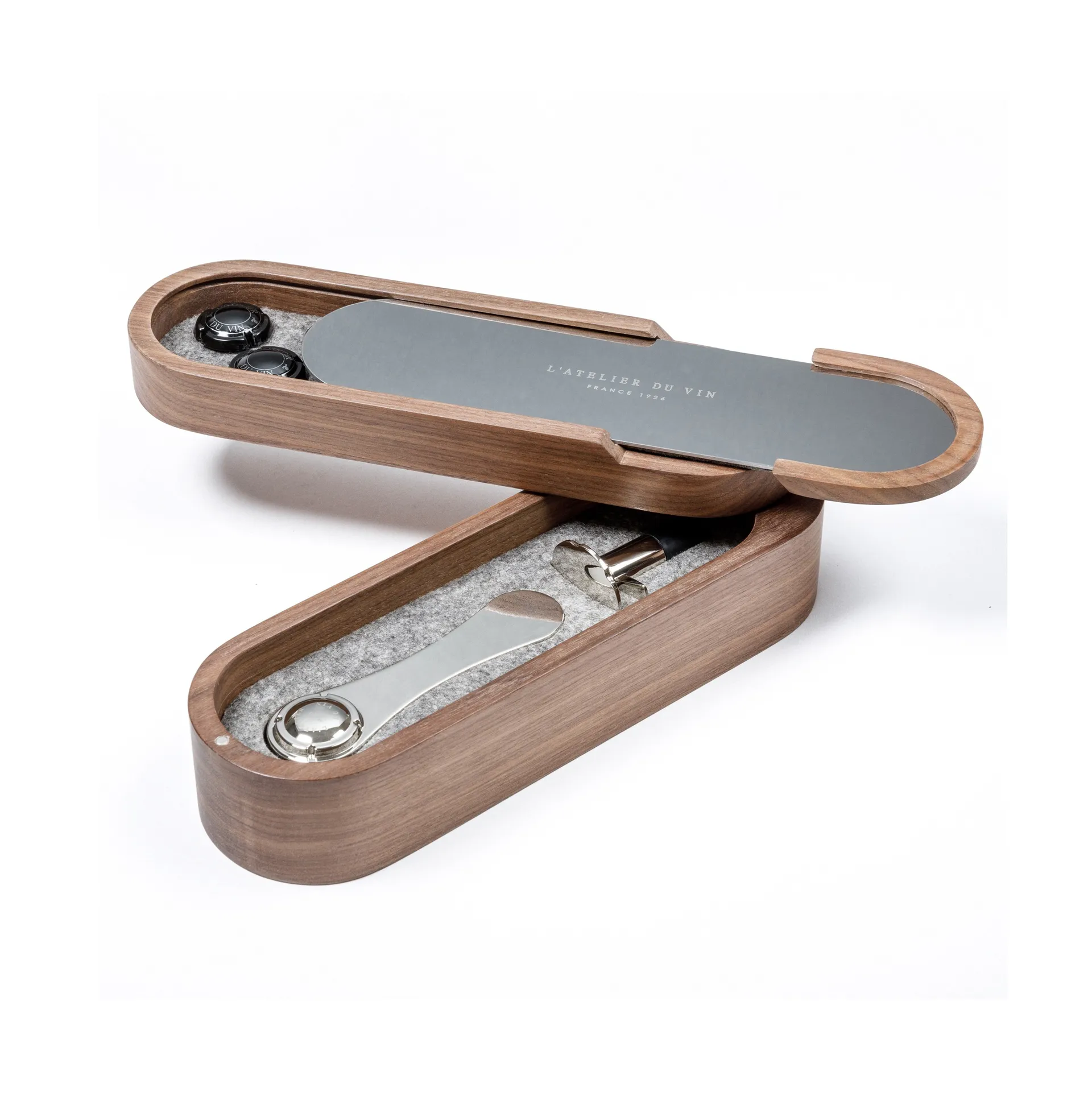 Zestaw do szampana L'Atelier Sparkling, Orzech włoski L'Atelier du Vin