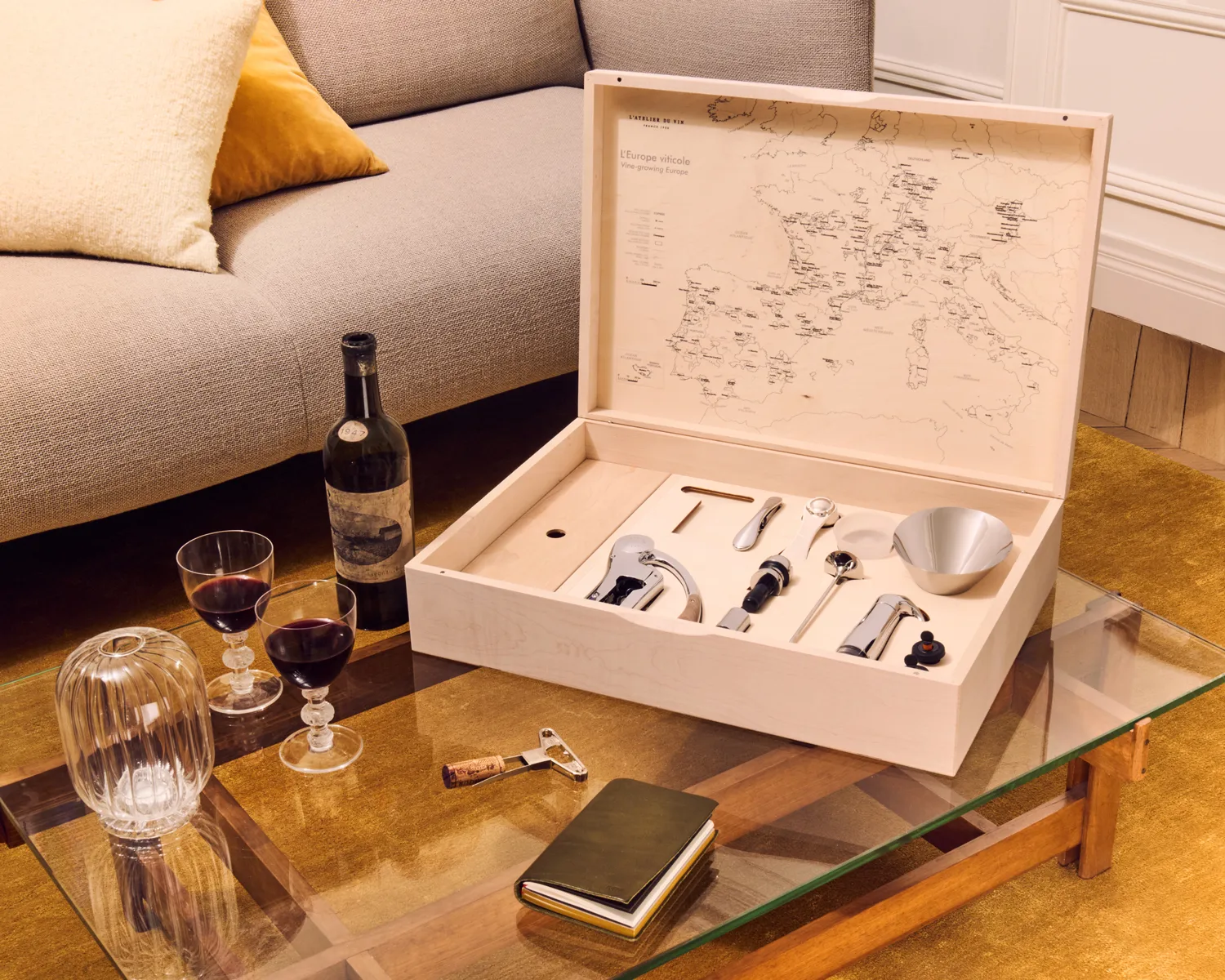 Zestaw do wina Oeno Box Connoisseur 1, 10 elementów L'Atelier du Vin