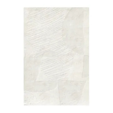 Artisan Guild dywan wełniany - Bone white 250x350 cm - Layered