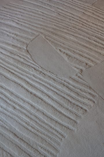 Artisan Guild dywan wełniany - Bone white 250x350 cm - Layered