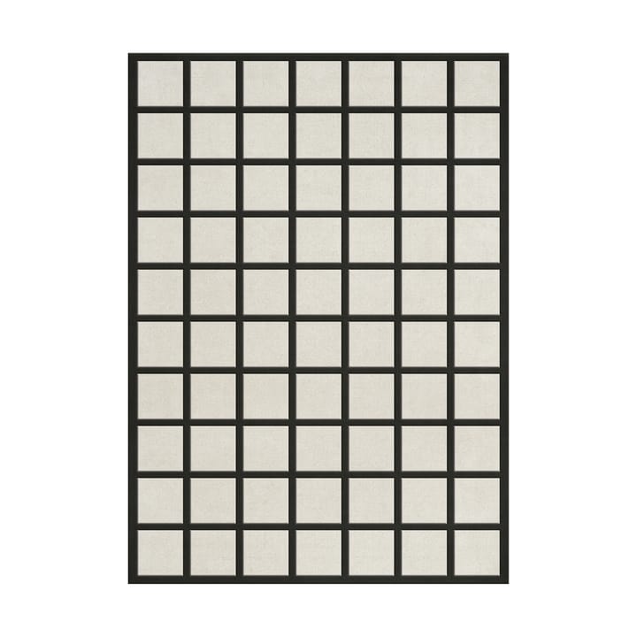 Avenue Checked Bone dywan wełniany - Bone White, 200x300 cm - Layered
