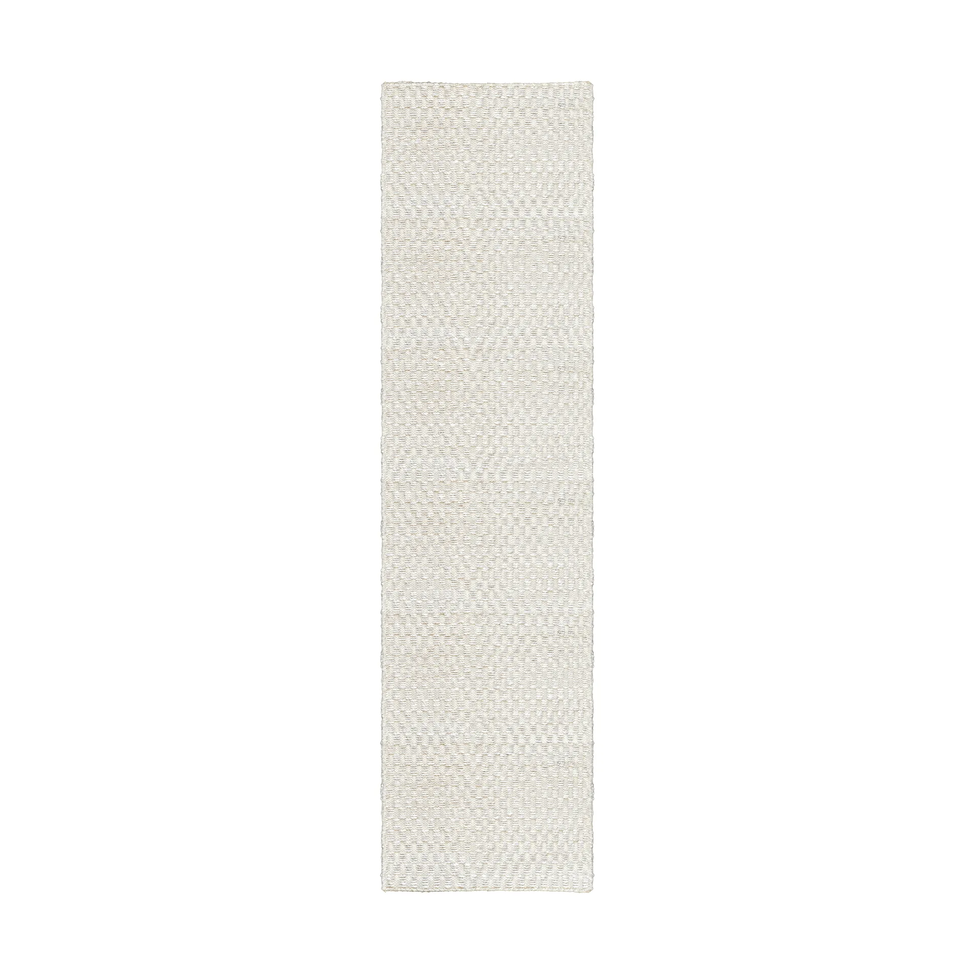Barley mata jutowa, Bone white, 75x240 cm Layered