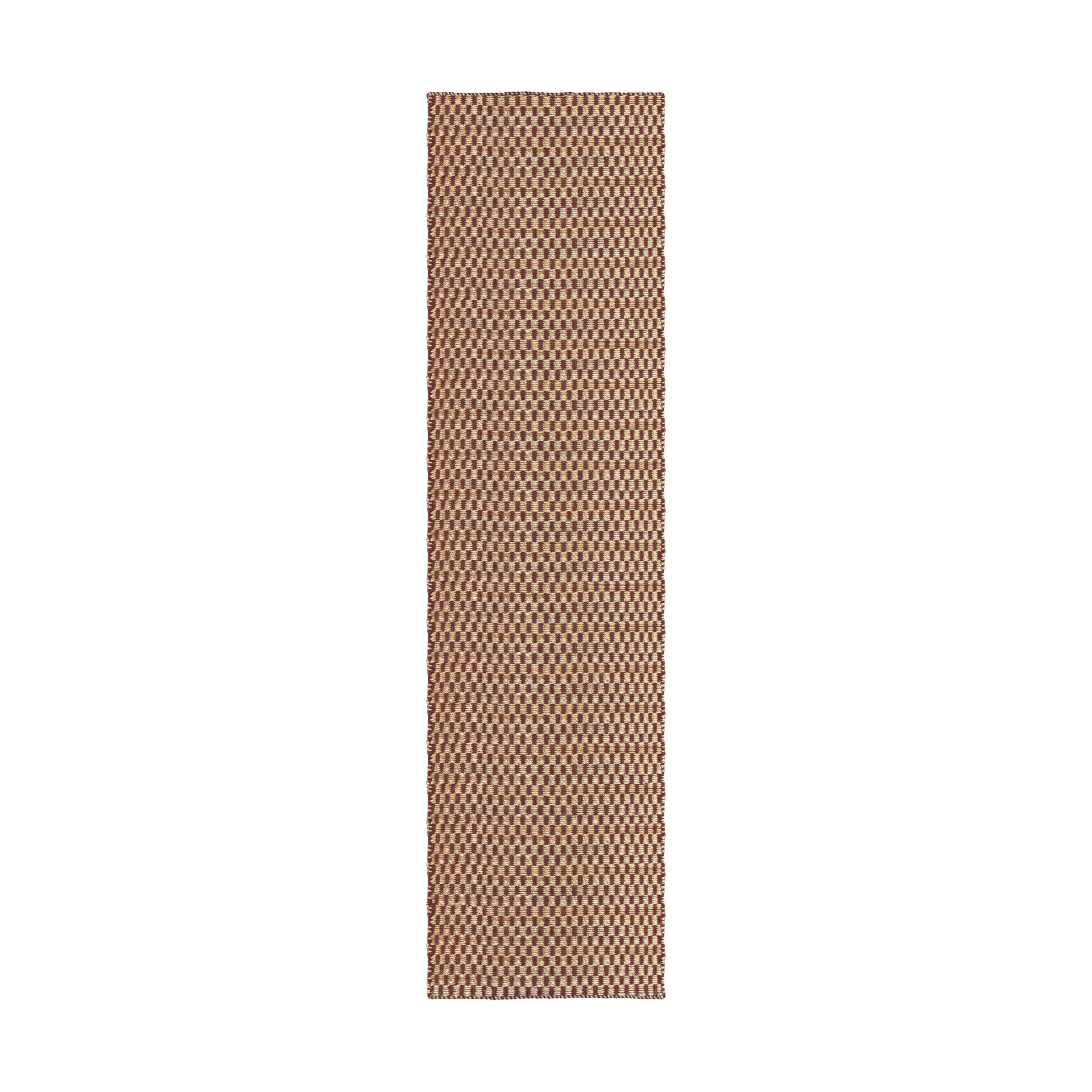 Barley mata jutowa, Burgundy, 75x240 cm Layered