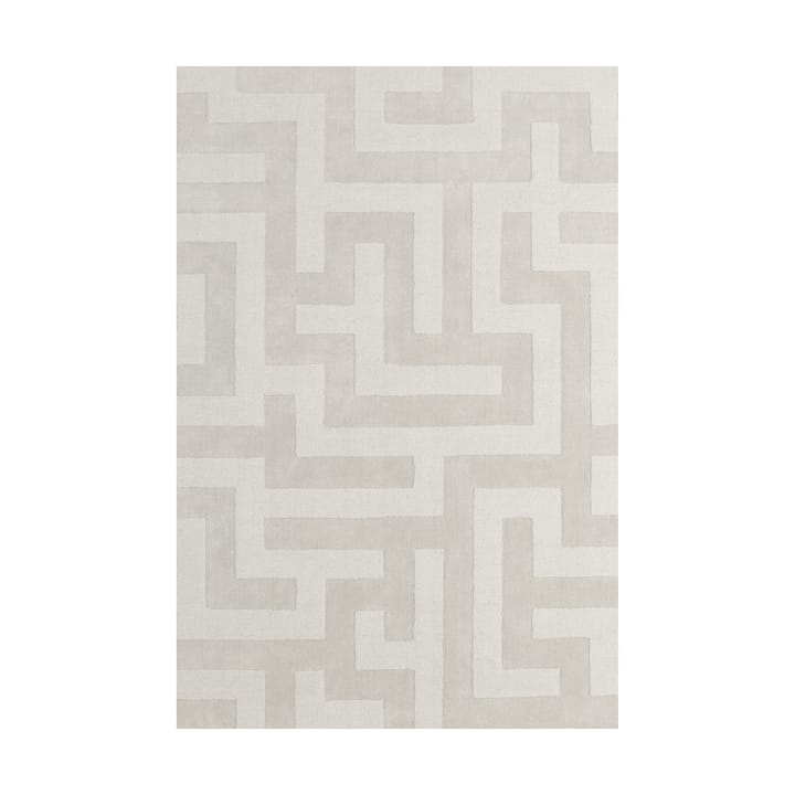 Byzantine grande dywan wełniany - Light oatmeal, 200x300cm - Layered