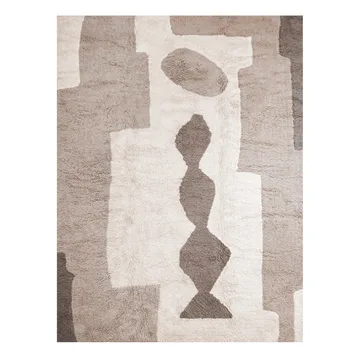 Dywan Bird in Space 180x270 cm - Biało-brązowo-beżowy - Layered