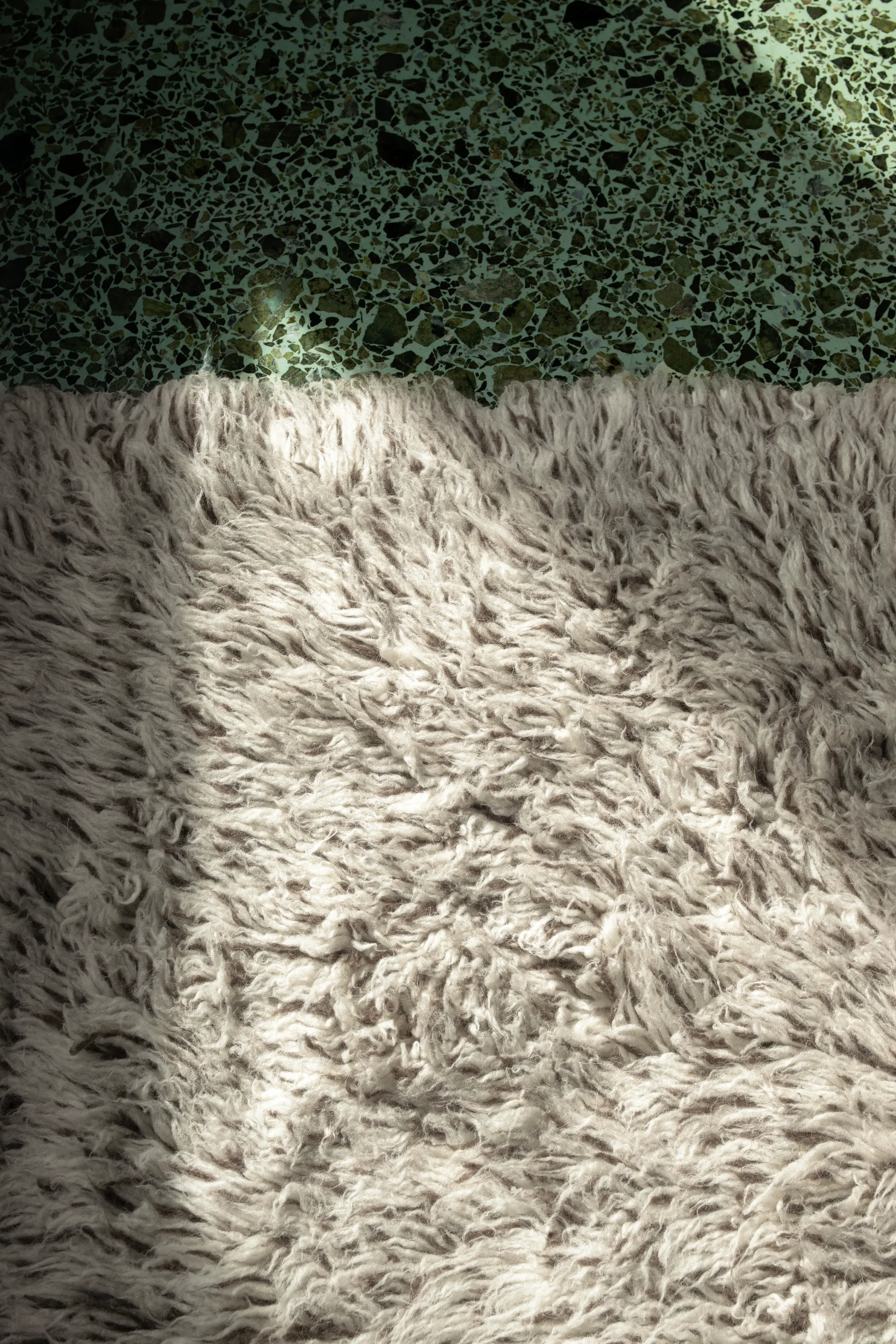 Dywan Shaggy 180x270 cm, Mocha melange Layered