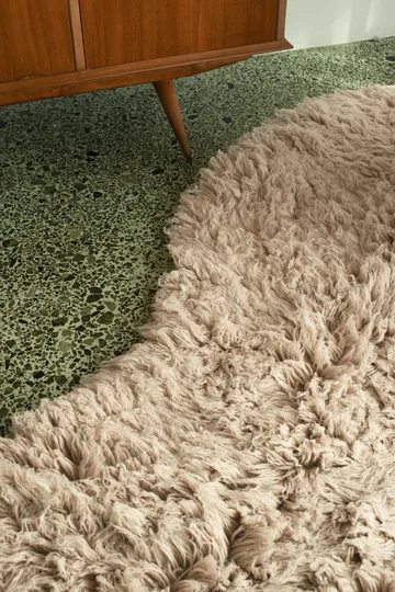 Dywan Shaggy 180x270 cm - Oatmeal - Layered